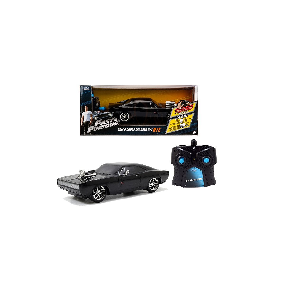 Fast & Furious - voiture radiocommandée Dodge Charger - La Grande