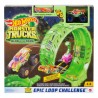 Hot Wheels - Monster Trucks Glow in the dark - Epic Loop Challenge
