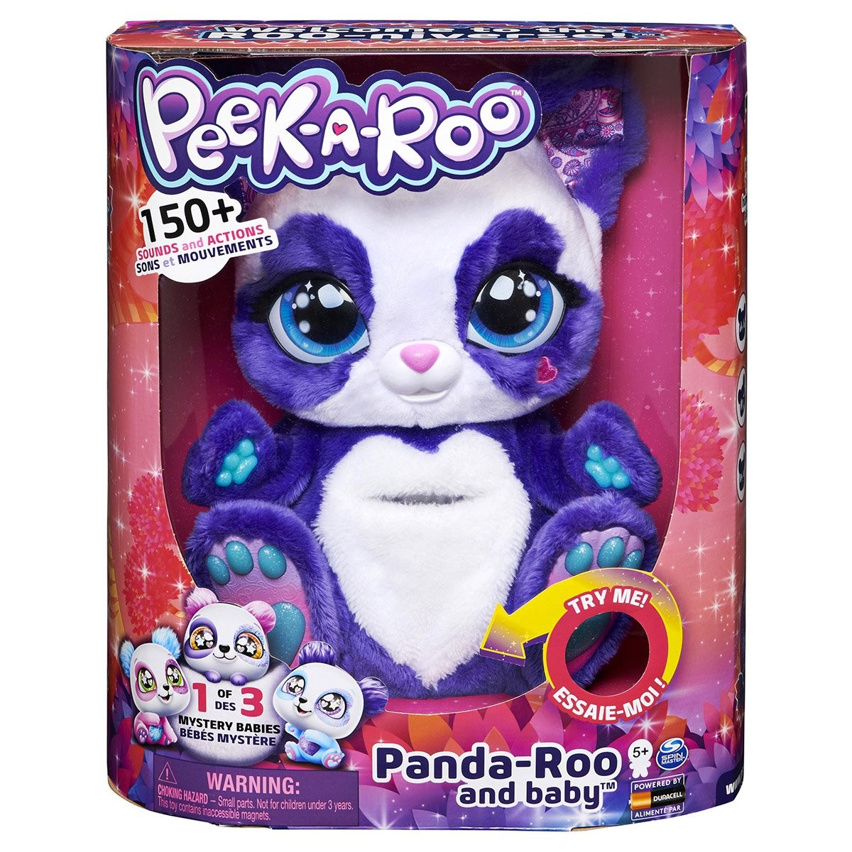 Peek-A-Roo - Maman Panda Roo + Bébé Surprise