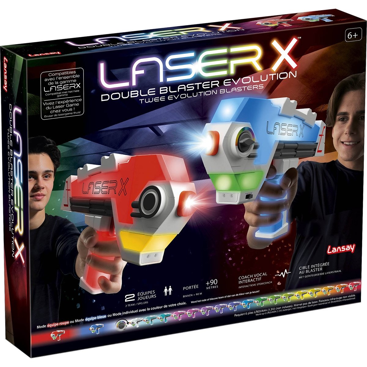 gros enfants tir cible jeu infrarouge jouet pistolet laser avec