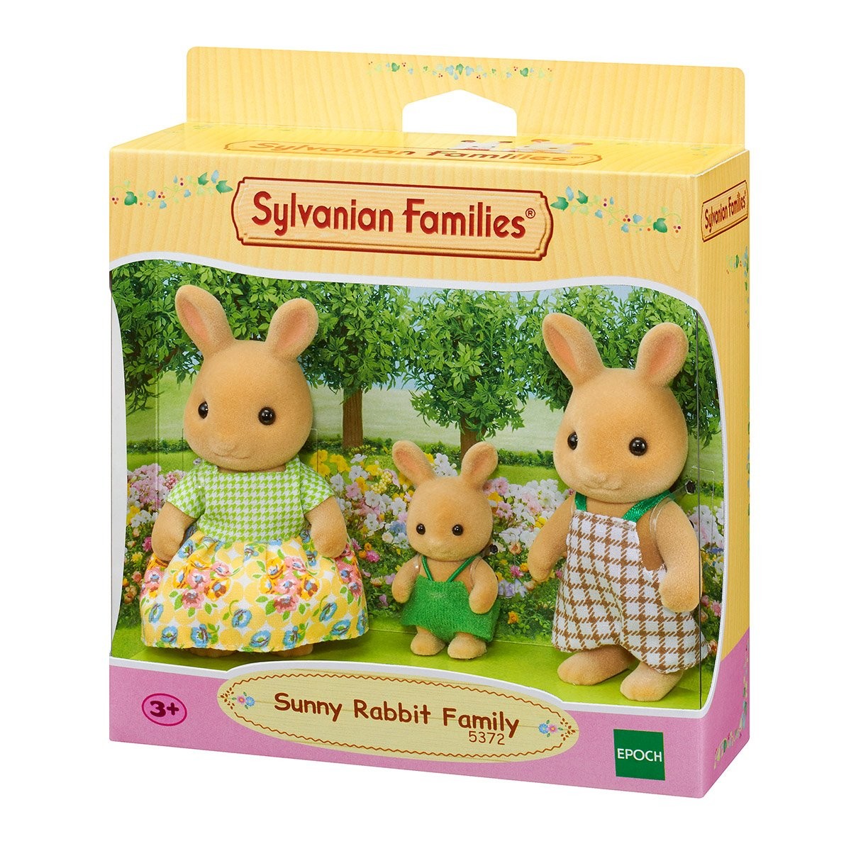SYLVANIAN FAMILIES - 4150 - Famille Lapin Chocolat - Les Familles