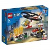 L'Intervention de l'Hélicoptère des Pompiers Lego City 60248