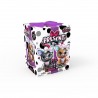 Present Pets Surprise Rainbow Noir - Gris Paillette - Chiot Interactif