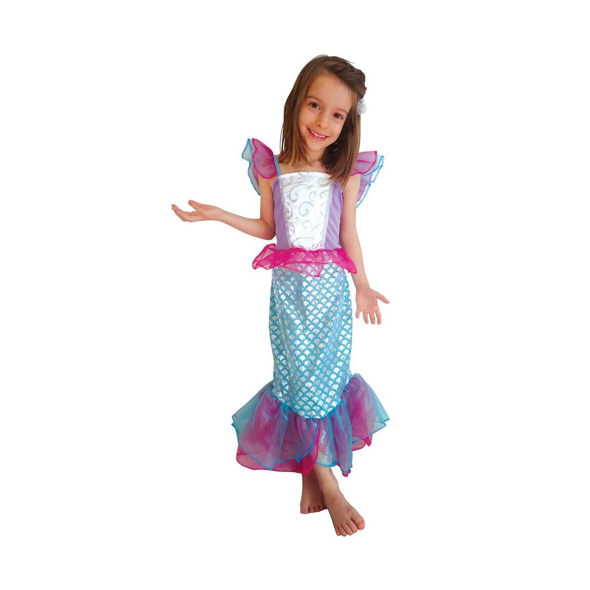 Costume pour enfants rose Mermaid Déguisement Filles Costume