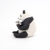 Figurine Panda Assis et son Bébé