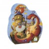 Vaillant et les Dragons Puzzle 54 Pièces