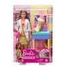 Barbie Coffret Docteure Brune