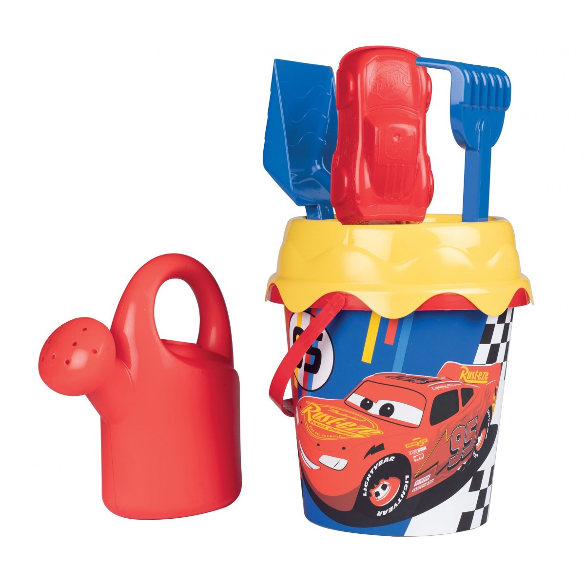 Doudou Cars Mac Queen voiture rouge Nicotoy, Simba Toys (Dickie), Disney  Baby