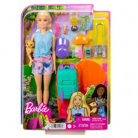 Poupée Barbie Malibu Camping  La Grande Récré La Réunion
