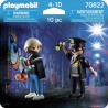 Policier et Taggueur Playmobil Duo 70822
