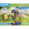 Cavalier avec Poney Brun Playmobil Country 70523