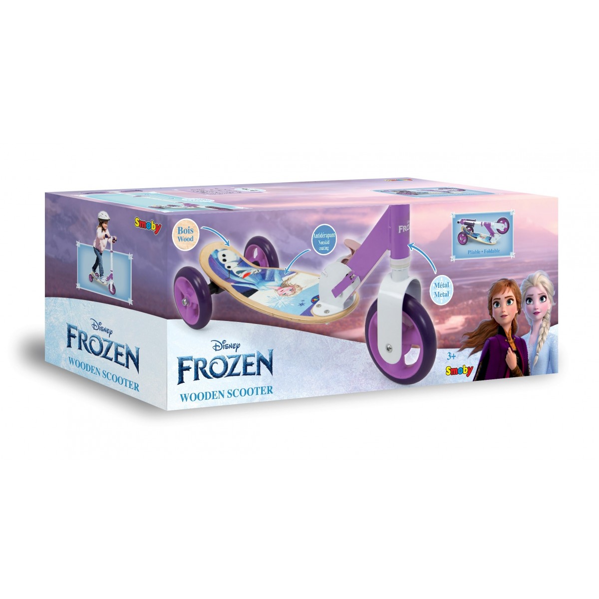 TROTTINETTE 3 ROUES Disney La Reine des Neiges enfant jouet cadeau