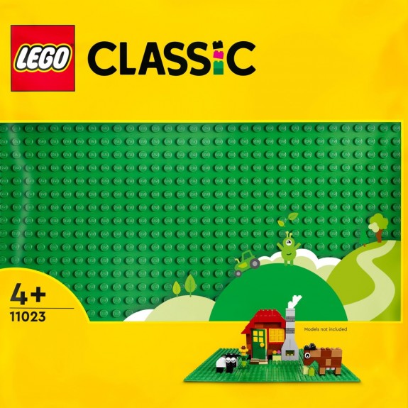 La plaque de construction blanche LEGO CLASSIC 11026 - La Grande Récré