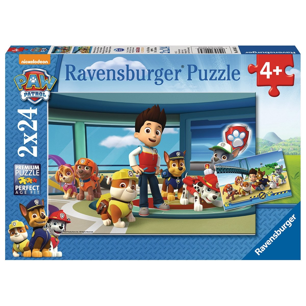Puzzles 2x24 p - Le bonheur à la ferme, Puzzle enfant, Puzzle, Produits