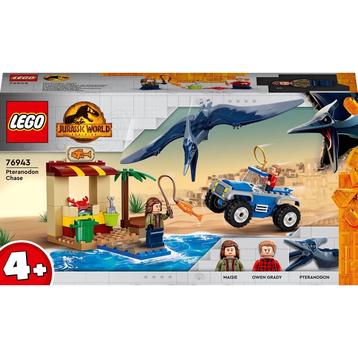 Course-poursuite du LEGO Jurassic World 76943 | La Grande La Réunion