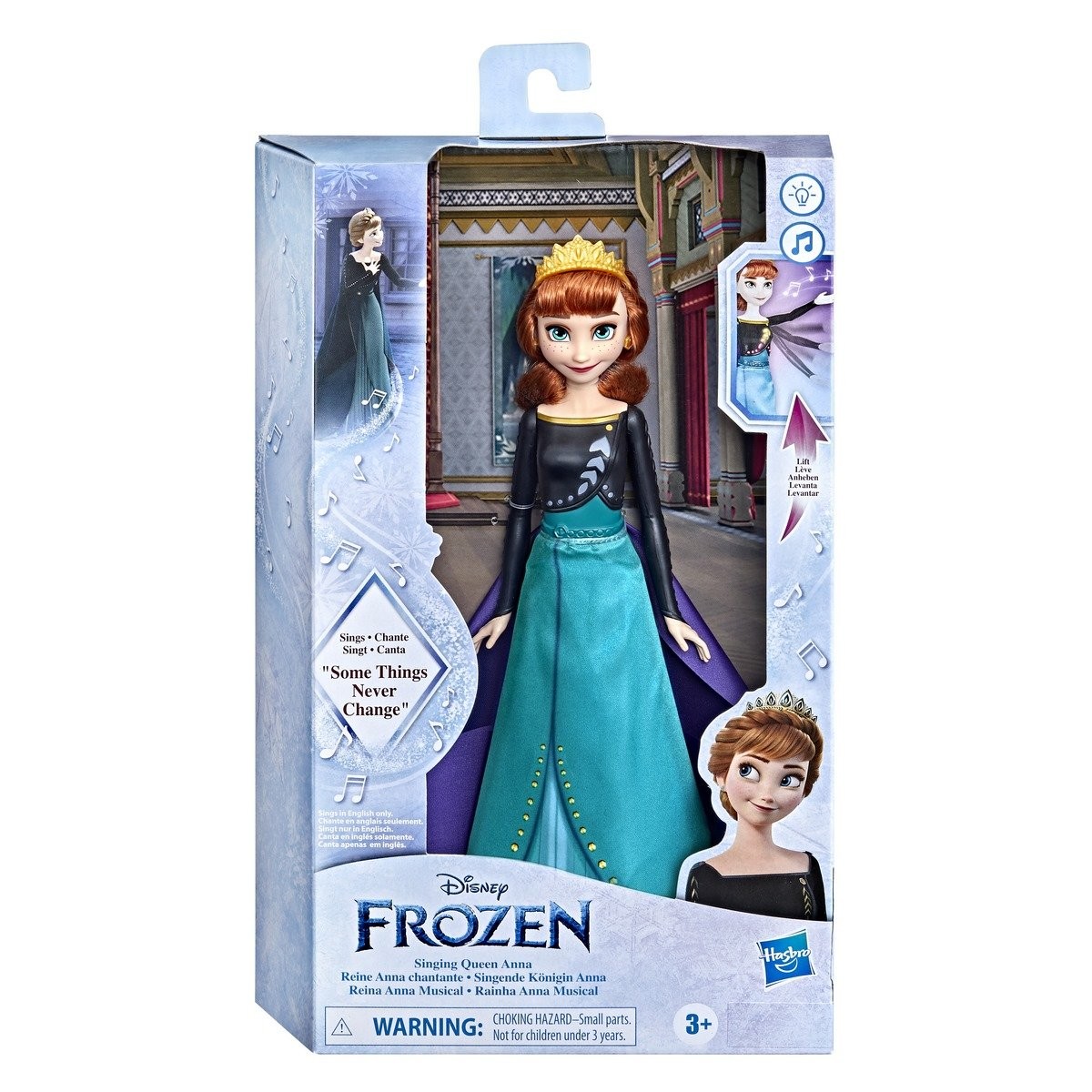 Disney Princess - La Frozen - Poupée Anna chantante - Poupées de mode - 3  ans et +