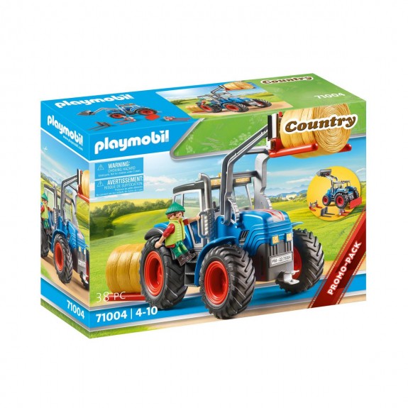 70131 - Playmobil Country - Grand tracteur avec remorque