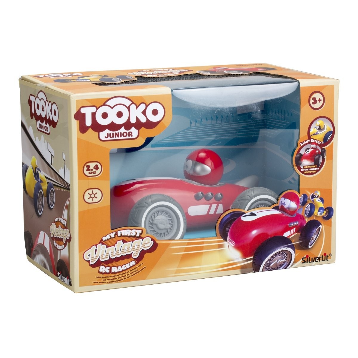 Tooko - voiture telecommandee rose fonction suis moi, vehicules-garages