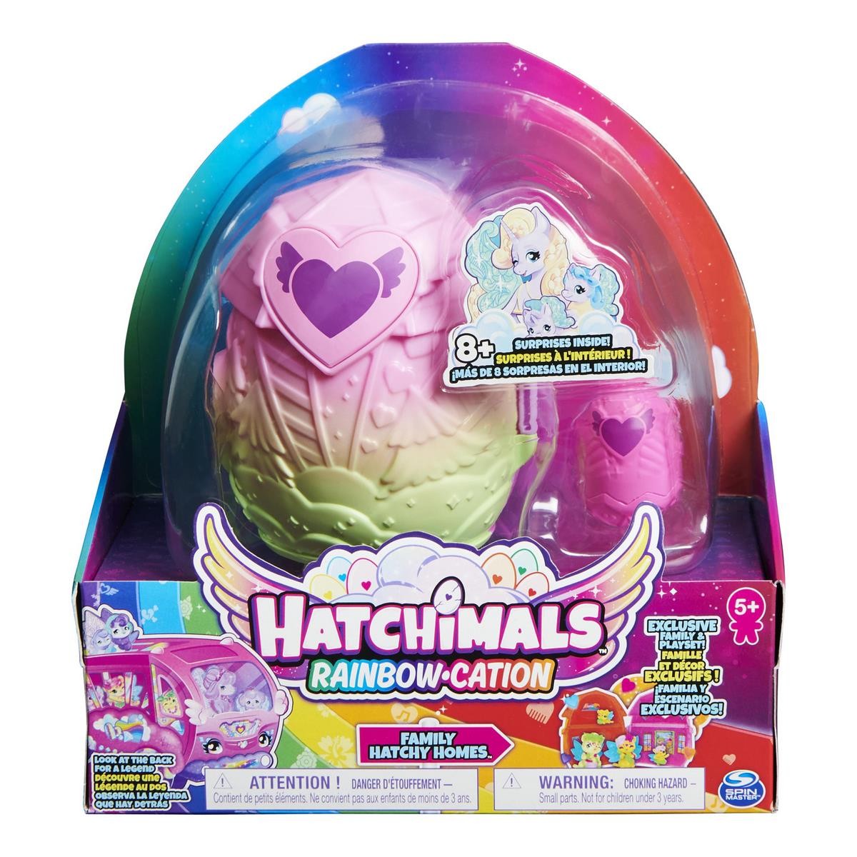 Playset Hatchimals Maison 4 Famille Surprise Saison 2 La Grande Récré