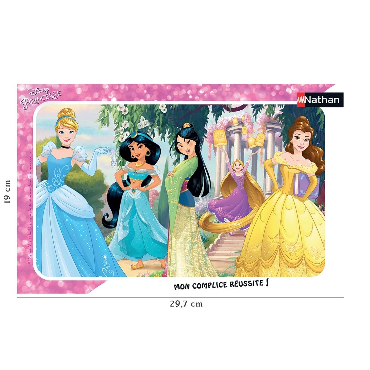Disney Princesses - : DISNEY PRINCESSES - Puzzles Féeriques - 5 puzzles 30  pièces