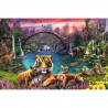 Puzzle 3000 Pièces - Tigres au Lagon