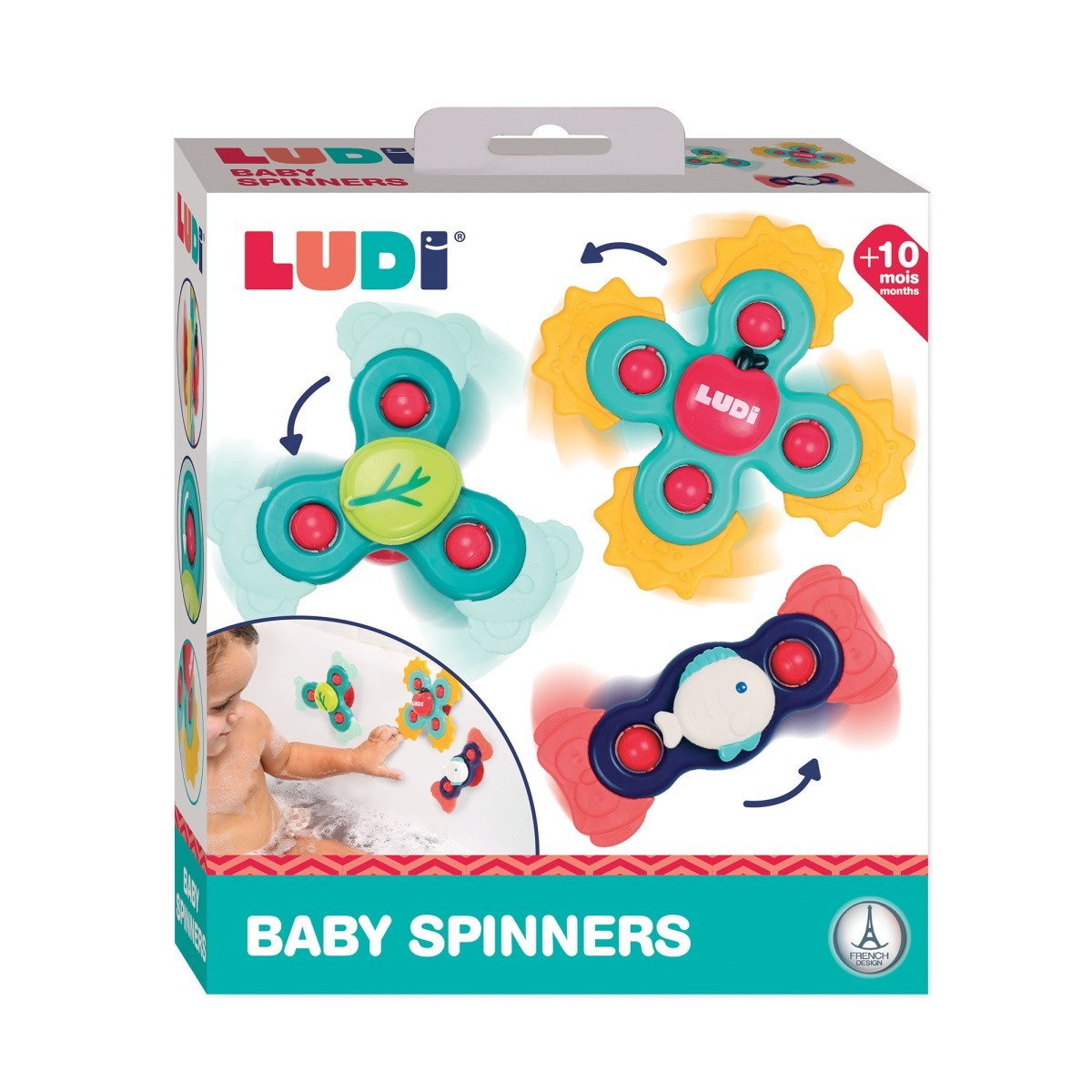 Spinner Bebe Ventouse Baby 3 Pcs Bebe Spinners Babyspinner Toupie