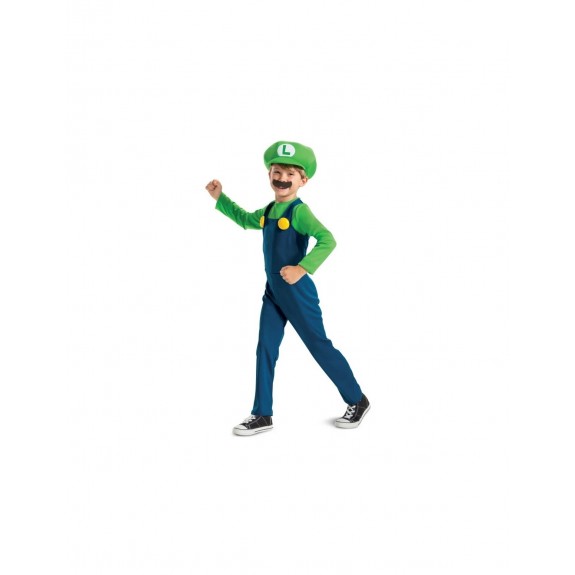 Kit enfant déguisement Mario avec casquette gants et moustache - La Grande  Récré