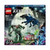 Neytiri et le Thanator VS Quaritch dans l'Exosquelette Lego Avatar 75571