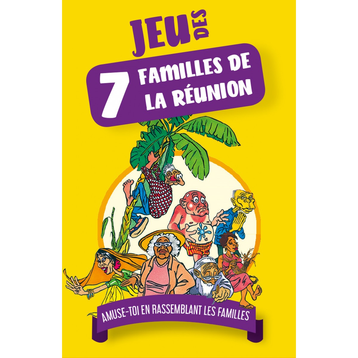Jeu de 7 Familles La Réunion