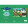 Puzzle 24 Pièces - Animaux de la Réunion