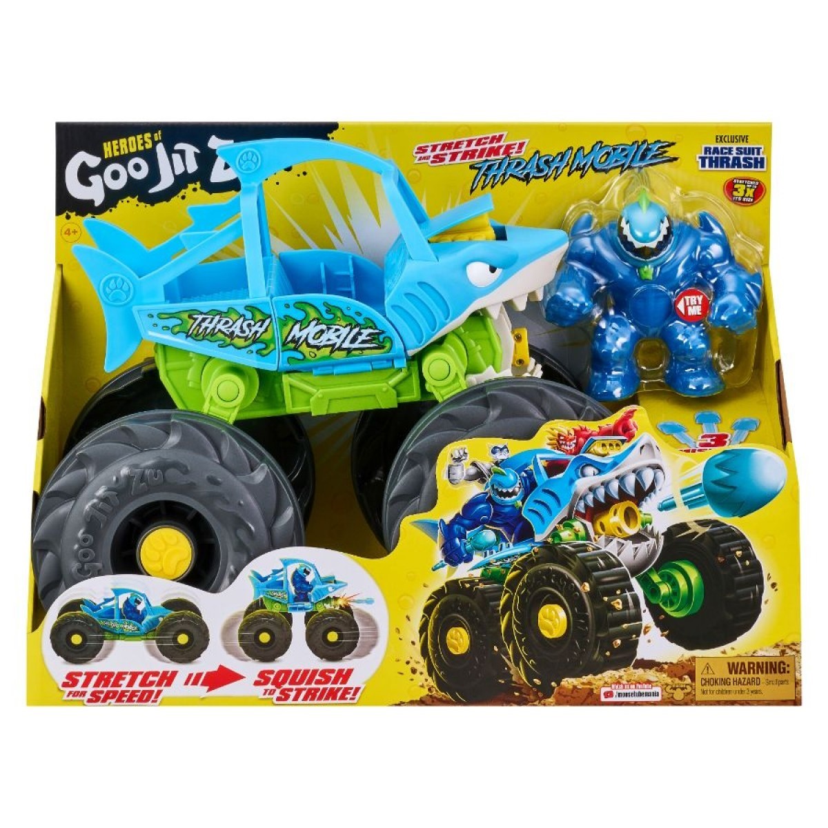 Monster Truck -Trash Requin Goo Jit Zu