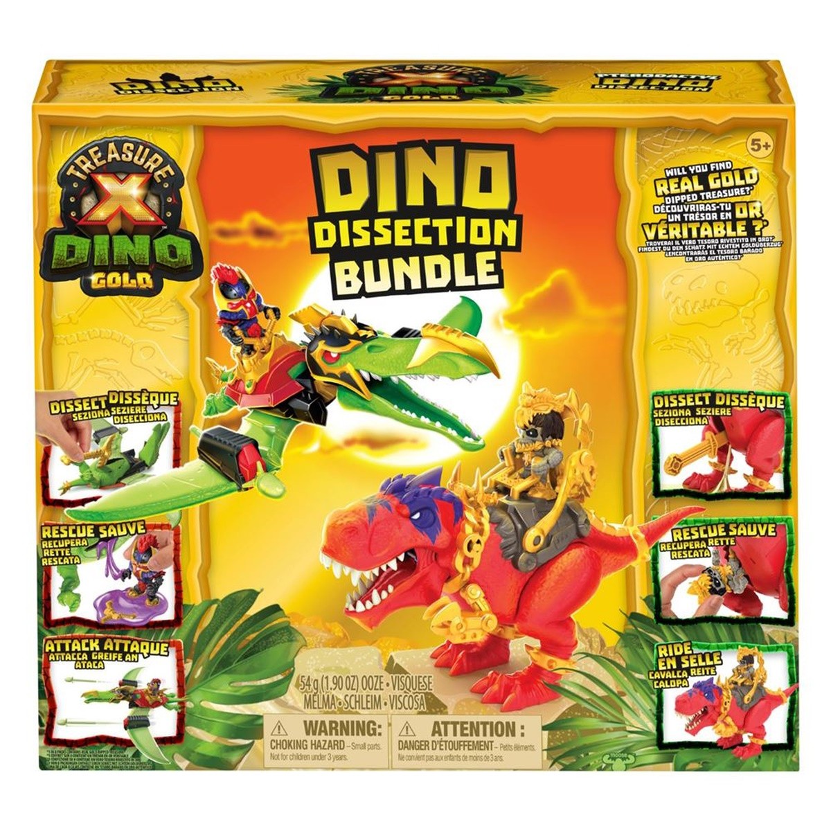 Treasure X Dino Gold - T-Rex - La Grande Récré