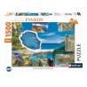 Puzzle 1500 Pièces - Carte Postale La Réunion