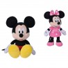 Peluche Mickey ou Minnie 20 cm