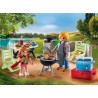 Barbecue avec Papa et Enfant Playmobil Family Fun 71427
