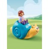 Enfant avec Escargot à Bascule Playmobil 1.2.3 71322