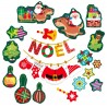 Stickers Noël Vitrostatique
