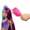 Barbie sirène cheveux longs fantastiques