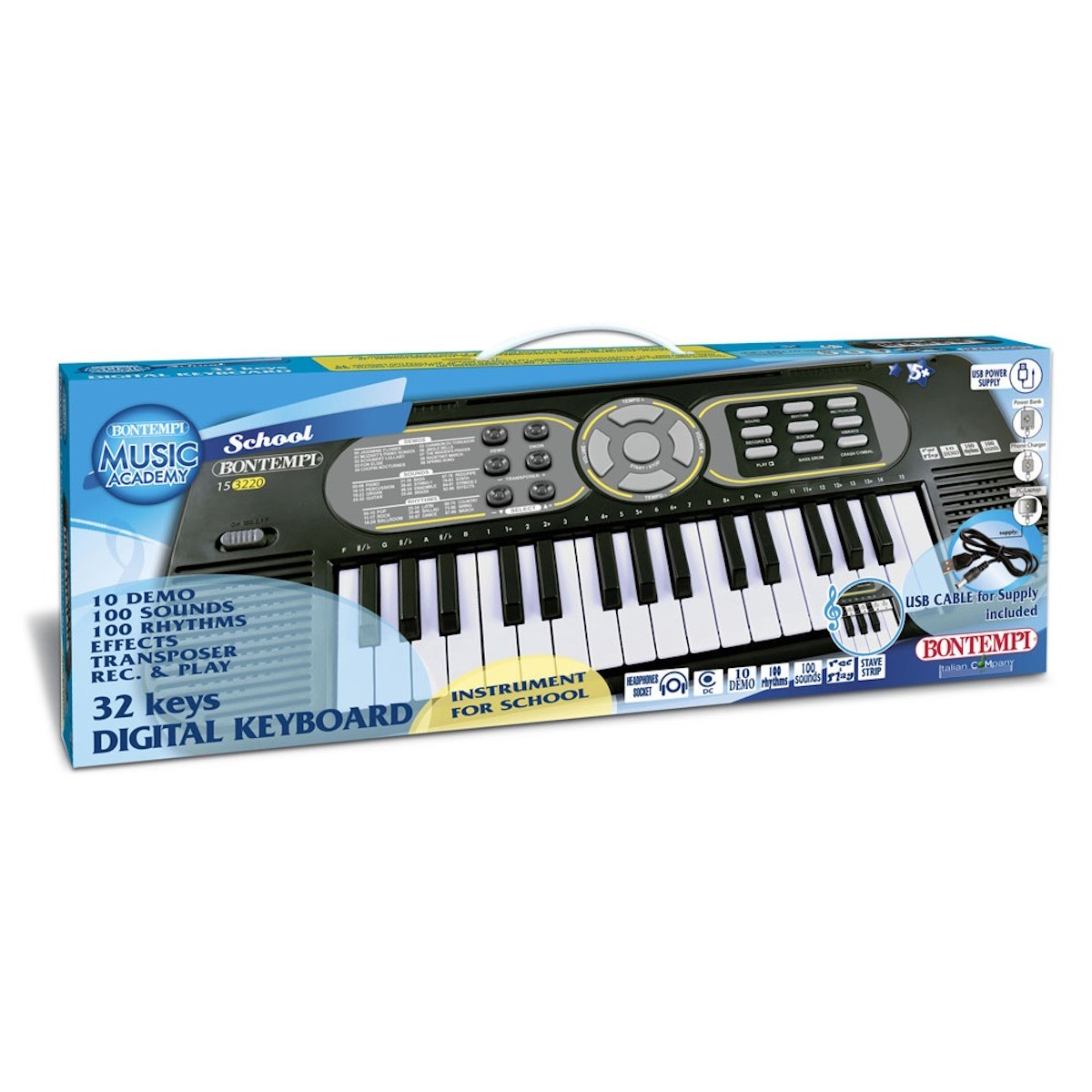 32 Mini Touches Clavier Électrique Piano Électronique Clavier Enfant  Instruments de Musique