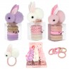 Princess Mimi Set Elastiques Cheveux Lapin