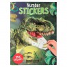 Dino World Stickers Numéros