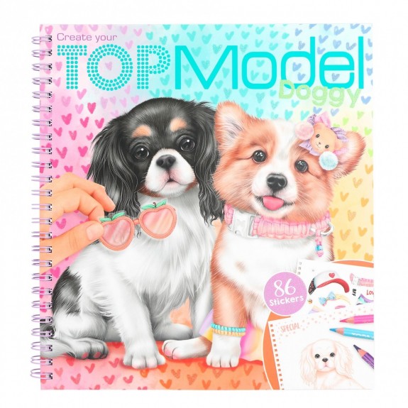 TOPModel Album à colorier CUTIE STAR