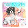TopModel Album à Colorier Create your Doggy