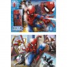 Puzzles SuperColor 2x60 Pièces - Spider-Man