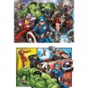 Puzzles SuperColor 2x60 Pièces - Avengers