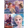 Puzzles SuperColor 2x60 Pièces - La Reine des Neiges 2