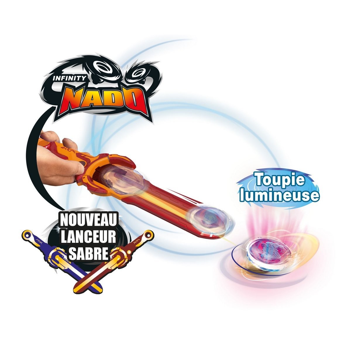 Toupie Infinity Nado VI avec lanceur serpent - La Grande Récré