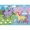 Puzzles SuperColor 2x20 Pièces - Licornes