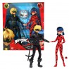 Pack de 2 Figurines Miraculous - Ladybug & Chat Noir