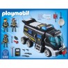 Camion des policiers d'élite sirène Playmobil City Action 9360